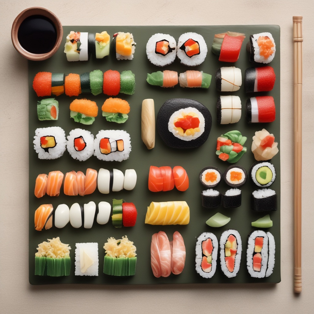 Vegetarian Sushi Set
